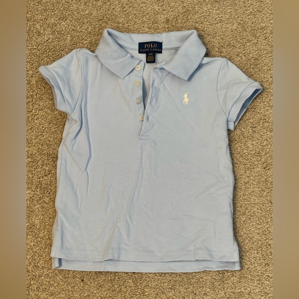 Polo by Ralph Lauren Sky Blue Kids Polo Shirt